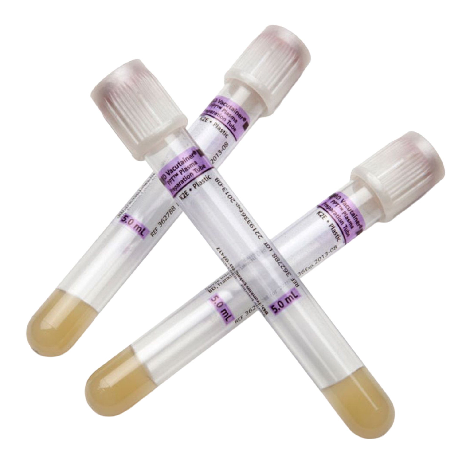 BD Vacutainer PPT Molecular Diagnostic Tube, 5 mL, 13 x 100 mm MK 385306