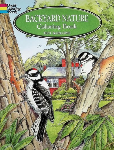 Backyard Nature Coloring Book
