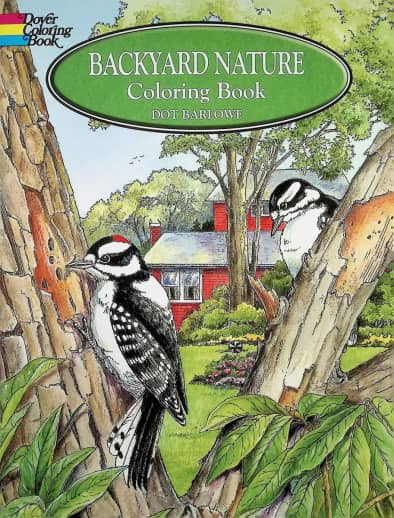 Backyard Nature Coloring Book
