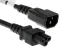 AC Power Cord, C14 to C5, 18AWG, 8ft, Black
