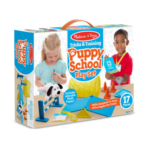 Melissa & Doug Tricks & Training Puppy School Play Set