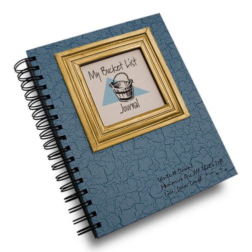 My Bucket List: Journal - Write it Down Full Size Color Collection 200-page Journal