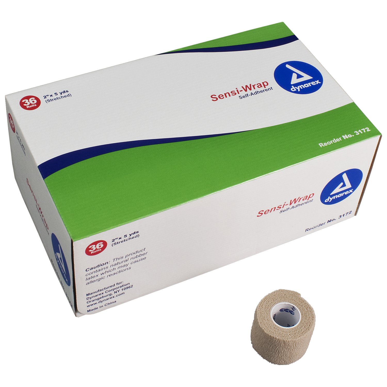 Sensi-Wrap Self-adherent Closure Cohesive Bandage, 2 Inch x 5 Yard MK 795671