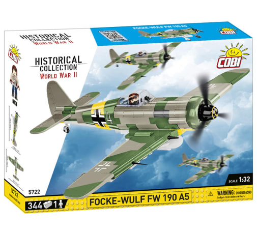 COBI Focke-Wulf FW 190 A5 Fighter - 344 pieces (World War II Historical Collection)