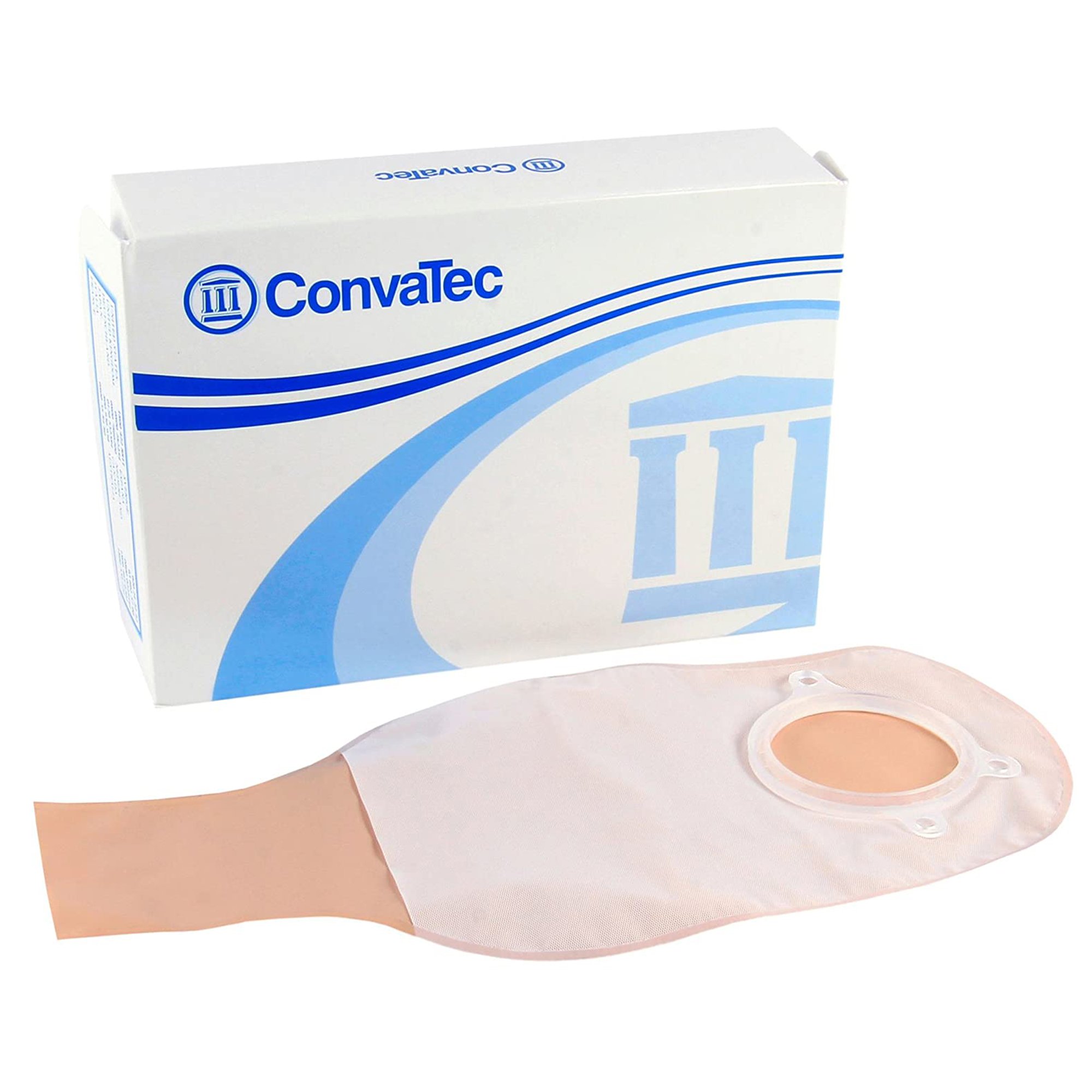 Sur-Fit Natura Opaque Colostomy Pouch, 12-Inch Length, 2 Inch Flange MK 365744