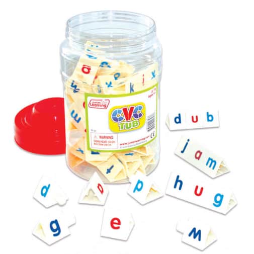 CVC Tri-Blocks Tub with 90 pieces