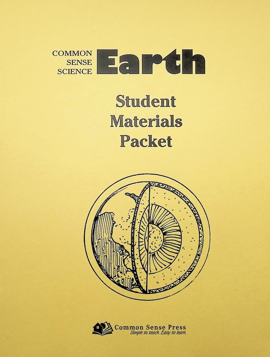 Common Sense Science: Earth Student Materials Packet