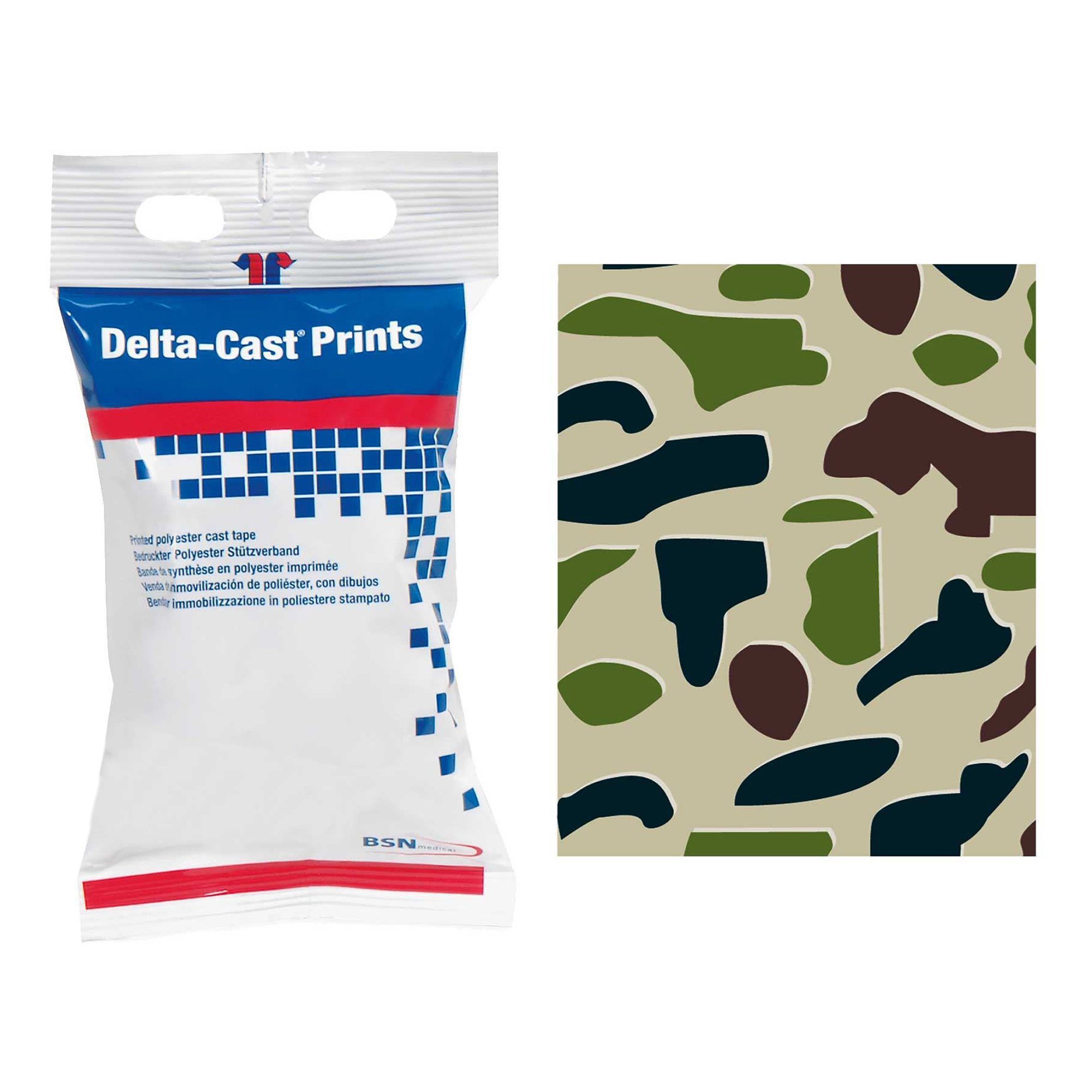 Cast Tape Delta-Cast Prints 3 Inch X 12 Foot Polyester Camouflage Print MK 452991