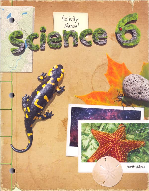 BJU Press Science 6 Student Activity Manual 4th Edition