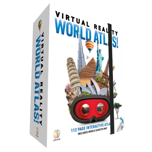 Virtual Reality World Atlas! Kit (Includes Book)