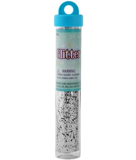 Creative Arts Silver 0.6 oz Glitter Tube