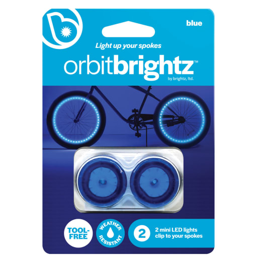 Orbit Brightz Bike Tire Lights - Blue