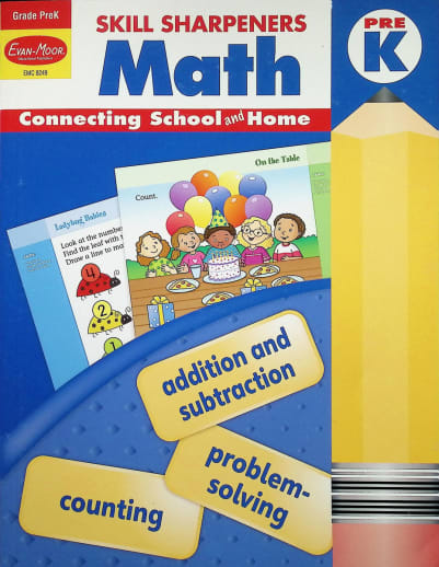 Skill Sharpeners Math Grade Pre-K