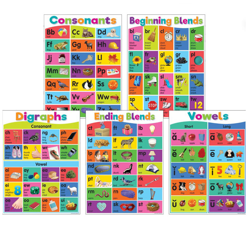 Vowels And Consonants Poster