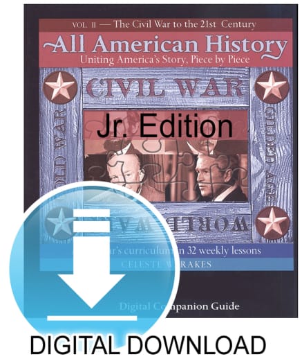 All American History Volume II Jr Digital Download