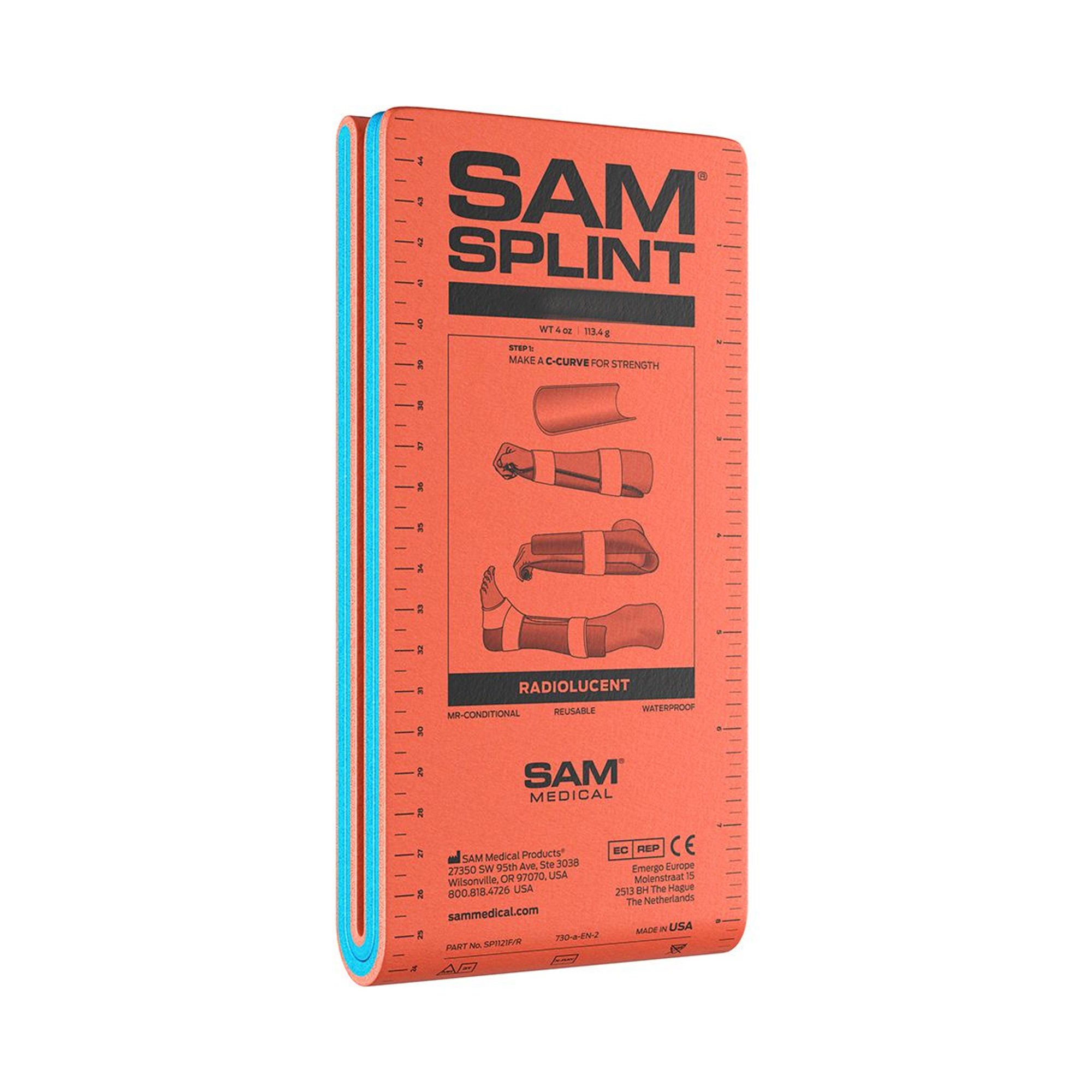 Sam Arm Splint, 4.5 Inch x 1 Yard MK 680934