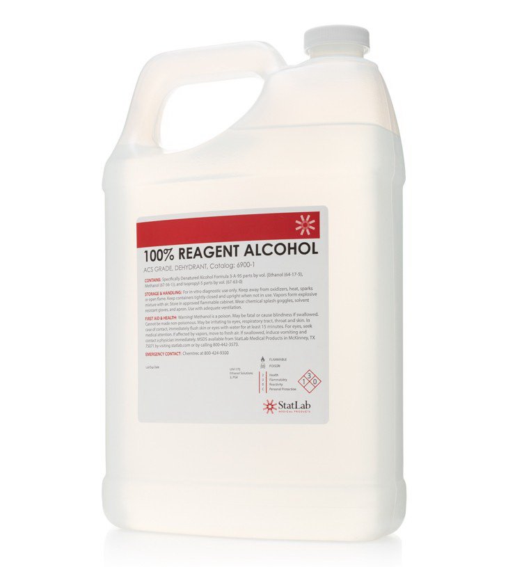 Chemistry Reagent Reagent Alcohol ACS Grade / Dehydrant 100% 1 gal. MK 1001787