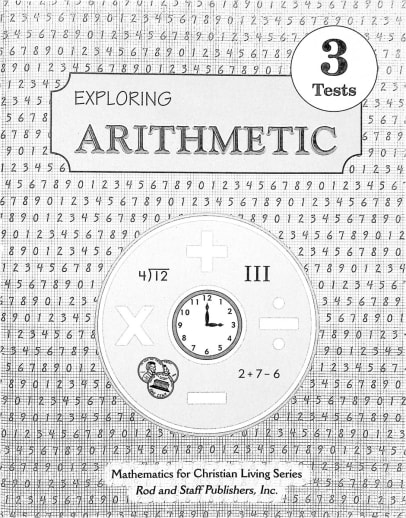 Exploring Arithmetic Grade 3 Test Booklet (3rd Edition)