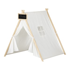 Scandinavian Play Tent with Chalkboard