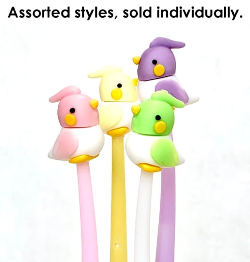 Bird Wiggle Gel Pen (assorted style)