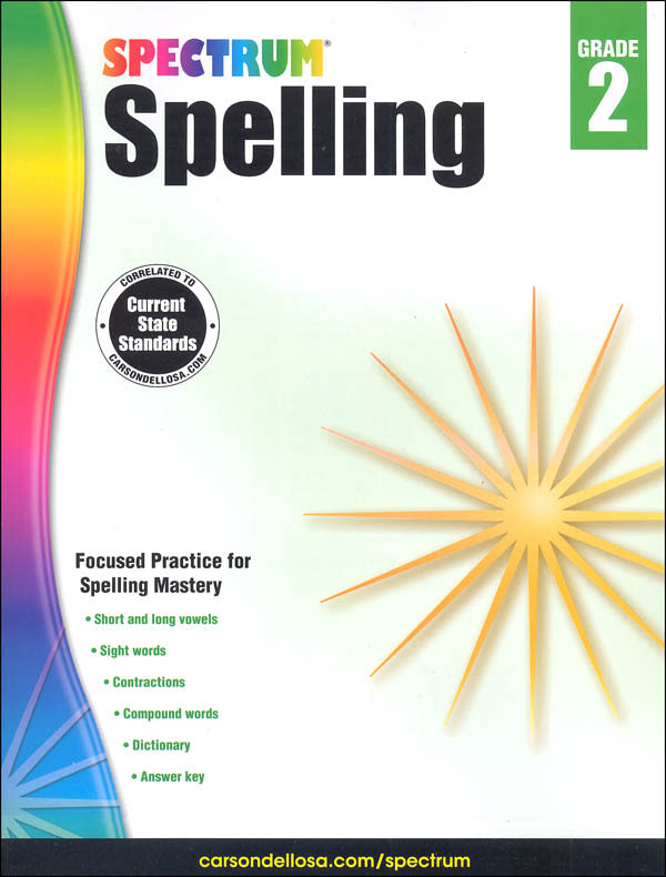 Spectrum Spelling Grade 2 (2014 Update)