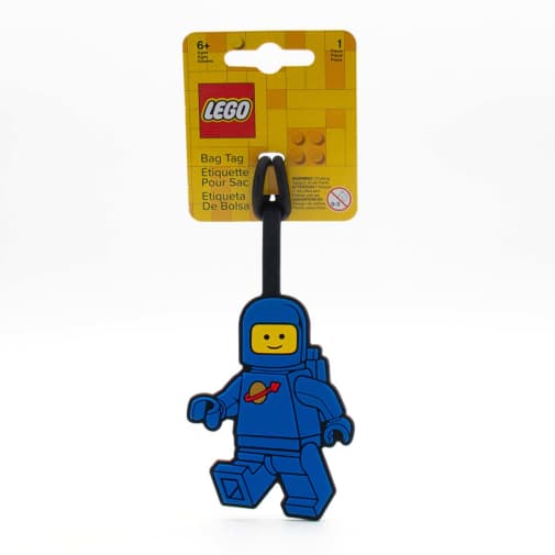 LEGO Bag Tag - Blue Spaceman
