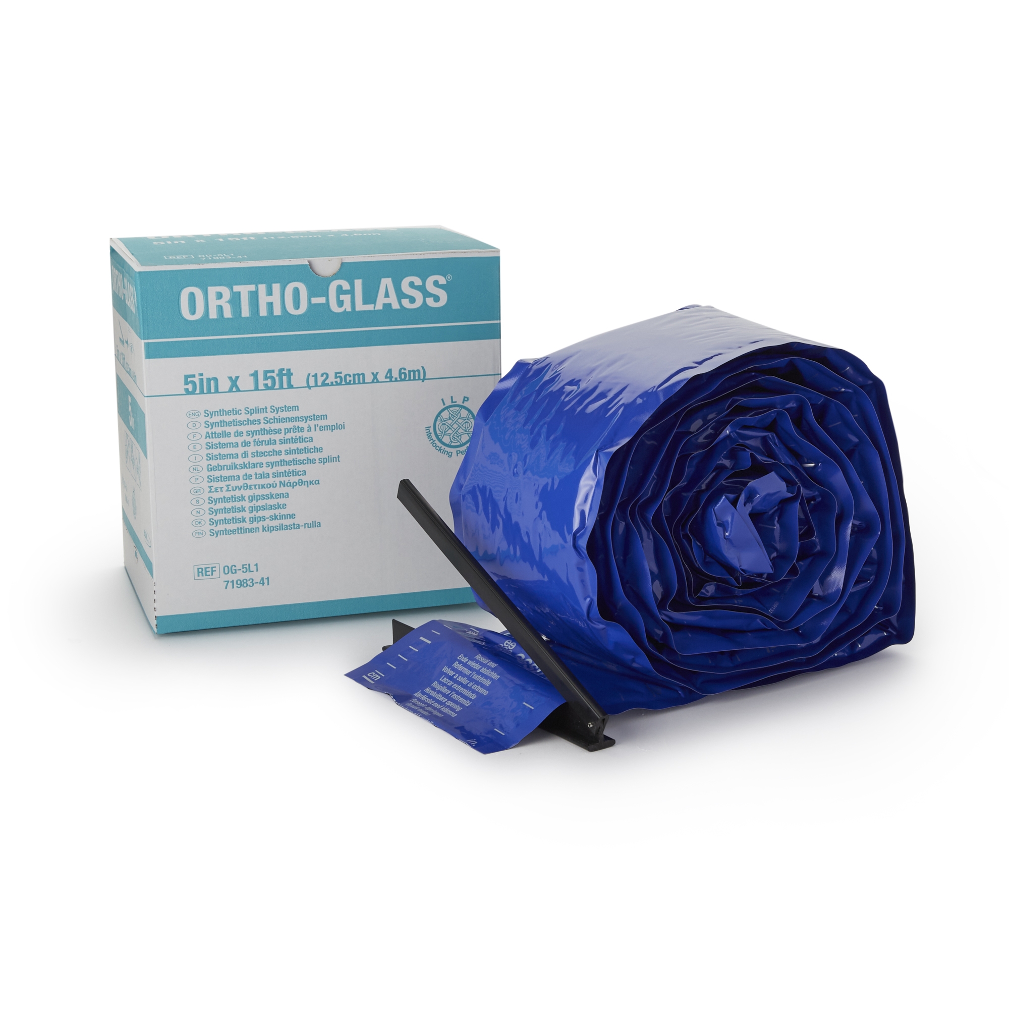 Ortho-Glass Splint Roll, White, 5 Inch x 5 Yard MK 282602