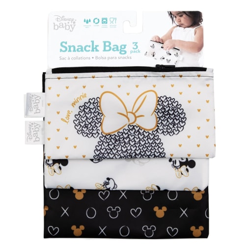 Reusable Snack Bag (3 pack) - Love, Minnie