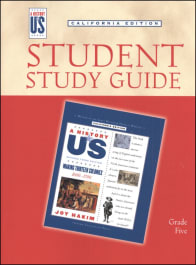 A History of US: Making 13 Colonies Volume 2 Student Study Guide