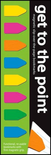 Get to the Point Magnetic Bookmarks - Sleeve of 8 Bookmarks