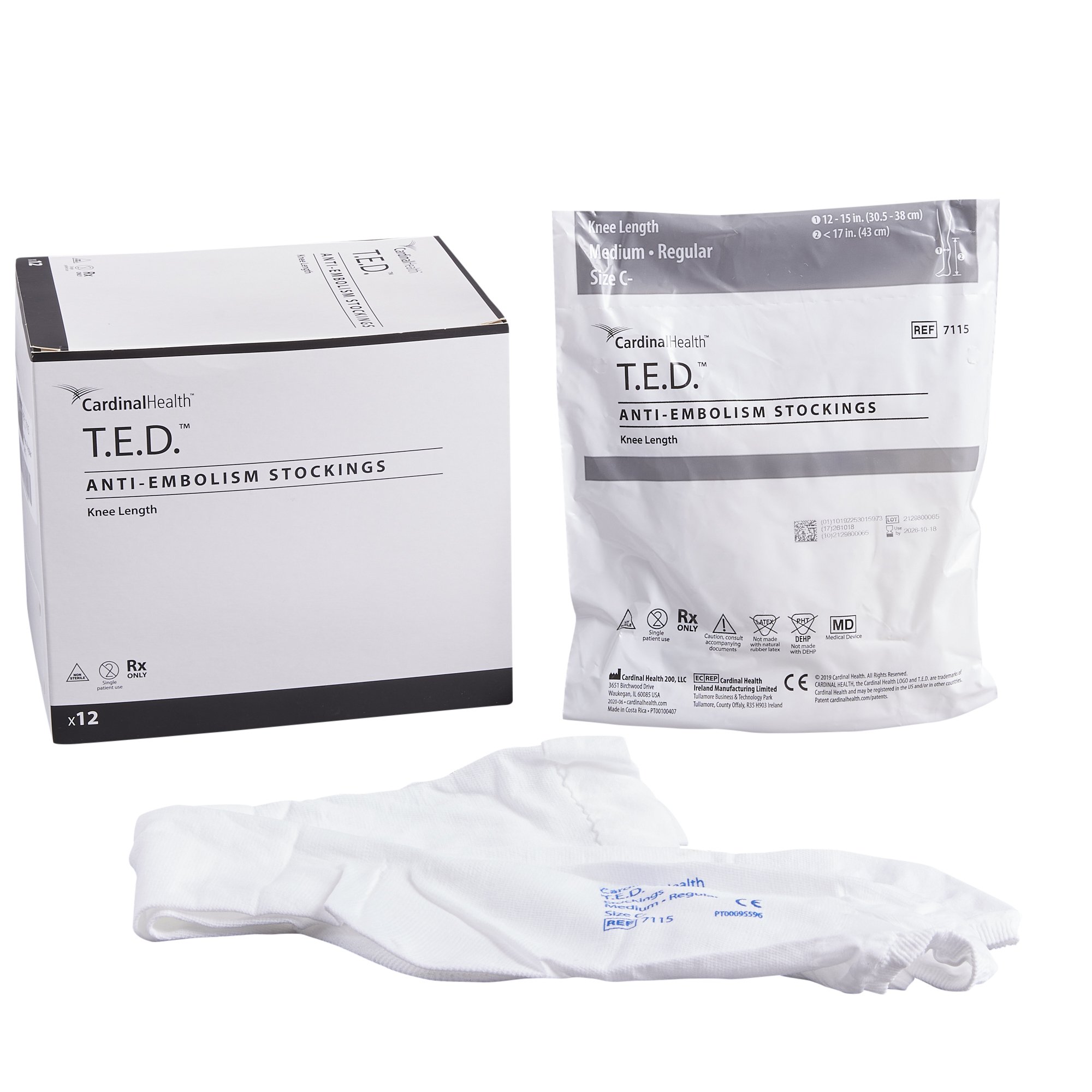 T.E.D. Anti-embolism Stockings, Medium / Regular MK 10193
