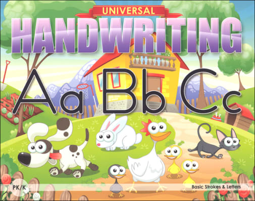Basic Strokes & Letters - Grade PK/K (Universal Handwriting Series)