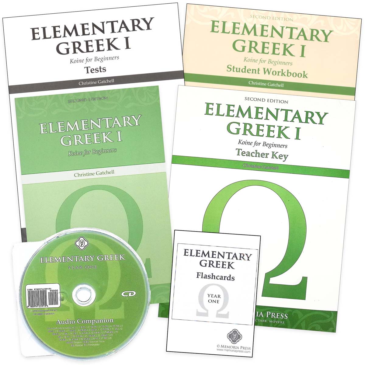 Memoria Press Elementary Greek Koine for Beginners - Year 1 Set
