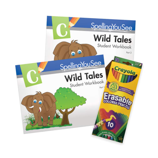 Spelling You See Level C: Wild Tales Student Pack (original edition)