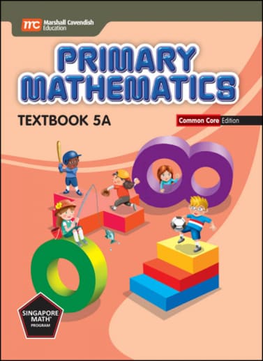Primary Mathematics Common Core Edition Textbook 5A