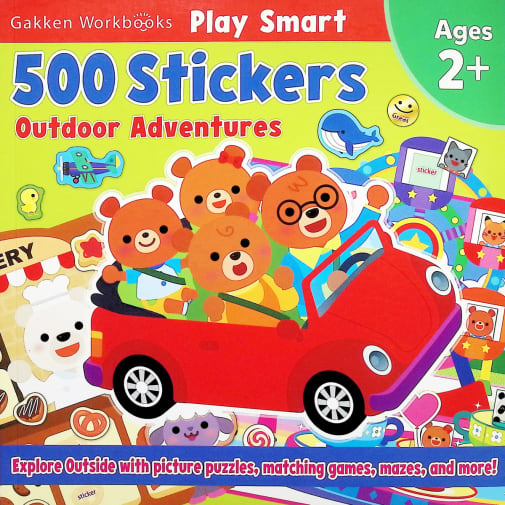 Play Smart 500 Stickers Outdoor Adventures