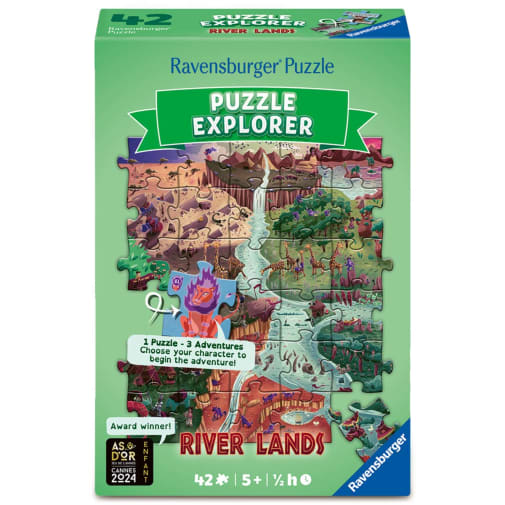 Puzzle Explorer River Lands (42 Piece)