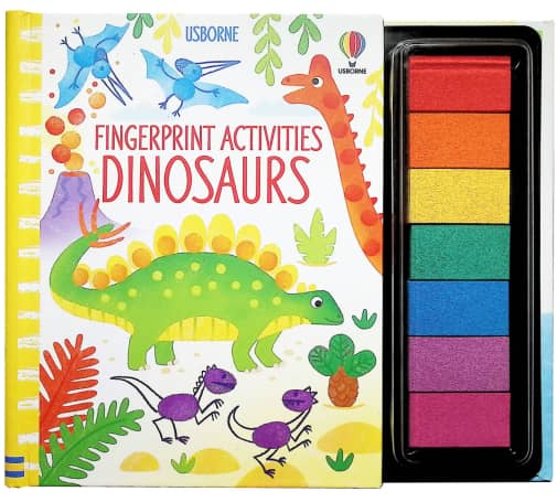 Fingerprint Activities - Dinosaurs (Usborne)