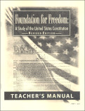 Foundation for Freedom Teacher's Manual (Revised Edition)