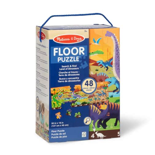 Melissa & Doug Land of Dinosaurs 48-piece Floor Puzzle