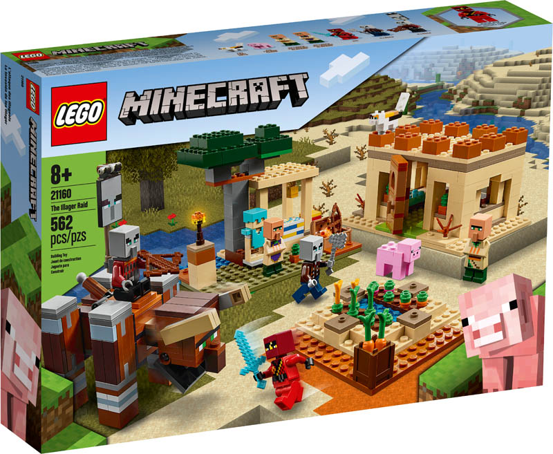 LEGO Minecraft Pillager Raid 21160