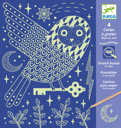 At Night Scratch Cards