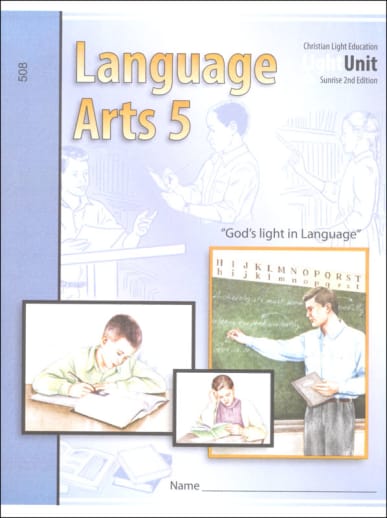 Language Arts LightUnit 508 Sunrise 2nd Edition