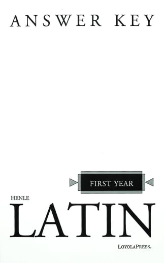 Henle First Year Latin Key