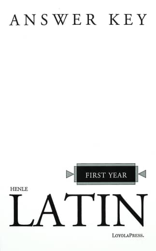 Henle First Year Latin Key