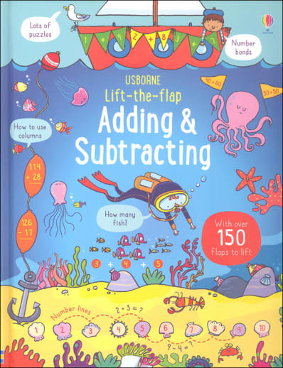 Lift-the-Flap: Adding and Subtracting (Usborne)