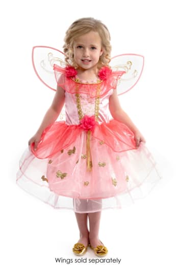 Little Adventures Butterfly Fairy Dress, Size L (Ages 5-7)