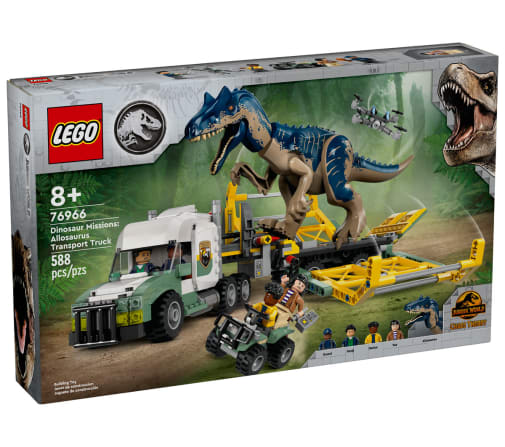 LEGO Jurassic World Dinosaur Missions: Allosaurus Trasport Truck (76966)