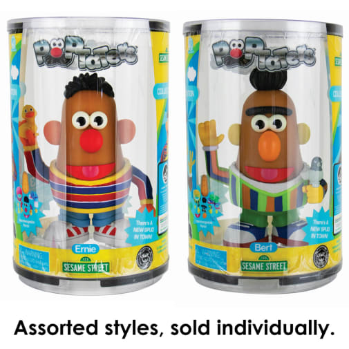 Poptater 4" - Sesame Street (Bert or Ernie) assorted