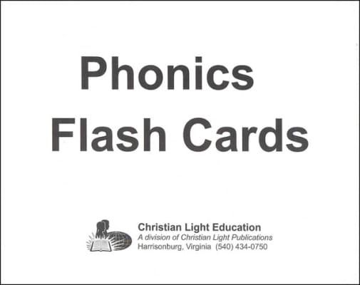 Phonics Flash Cards (5 x 7)